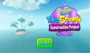 The second run's title screen with it's new logo.