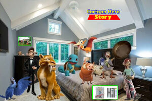 Cartoon Hero Story