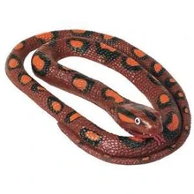Serpente Di Gomma Pitone Birmano 117 Cm – Giocattolo Realistico Per Scherzi E Decorazione