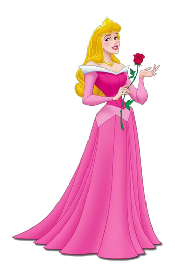 Princess Aurora Sleeping Beauty Pink Dress Padded Low Impact