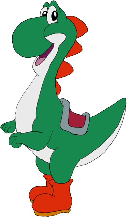 cartoon yoshi