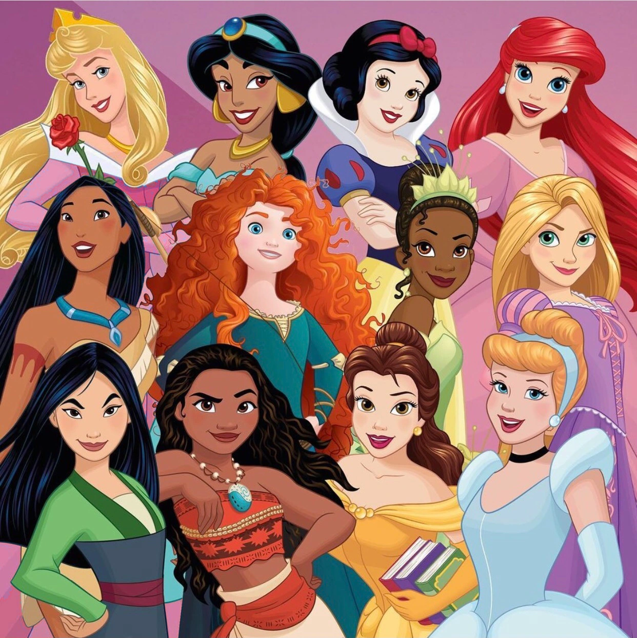 Disney Princesses (Toon Style) | Spoof Wiki | Fandom, image size:1242x1243