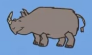 Stanley Sumatran Rhinoceros