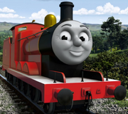James the red engine