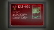 Glitched-out CAT-DOS entry for Specimen 10 (Old).