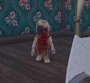 A Husk, injured with the Axe in HD Renovation.