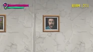ScaryPlayerNorway's framed photo in the LP Room.