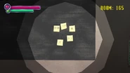 Post-it notes in one of the classrooms.