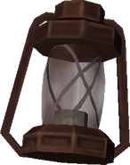 The lantern's 3D model in HD Renovation.