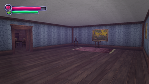 The entrance room of the Doll House
