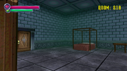 The right bedroom, where The Possessed One chases the player for the second time.