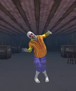 The Clown in the Storage Room.