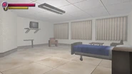 One of the bedrooms.