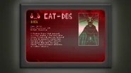 Specimen 8's CAT-DOS entry.