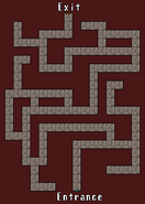 Map of Monster 5's Maze.