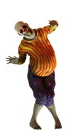 one of the clown's appearances.
