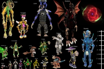 Inhabitants of Sporewiki fiction universe by 9988