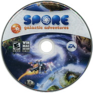 Обложка DVD-диска дополнения "Космические приключения"