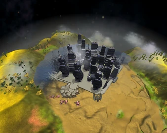 A fictional aquatic colony by RakanishuFR