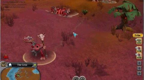 Playing as the Grox! Tribal Stage (Spore Hack Cheat)