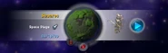 Sample saved game as viewed from the Spore Galaxy.