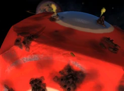 Cube Planet with low atmosphere rather than high