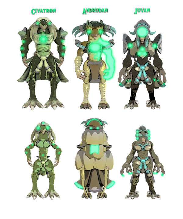 Krassio species comparison