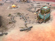 A baby in tribal stage.