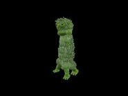 Creeper emitting its signature hiss (background is black because of glitch with mod (taken before problem was solved))