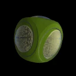 A different type of Cube Planet made in GA.