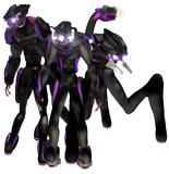 Tralkikianoe - Race of sentient machines, that serve multiple roles within the Unified Nation. While AI technology was widely known throughout UNO, it was not as well-used as with the case of the Tralkikianoe. They were made of humanoid, vehicular and structure-like machines.