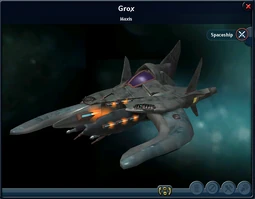 Nave espacial grox