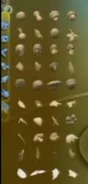 Detail parts, many of which very closely resemble those in the final game.