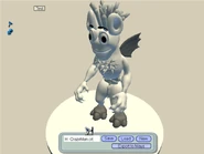 A creature in the old editor