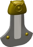 A Ducal Cape part with no adjustments to the morphology sliders.