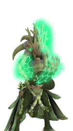 A Civatron Activating his shield by The Valader