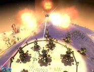 Косм. корабль атакован