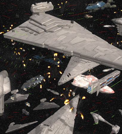 Six Imperial Destroyers fought in the Battle of Ambar against the Aldárae Order and the Cyrandia Resistance in 15 NE.