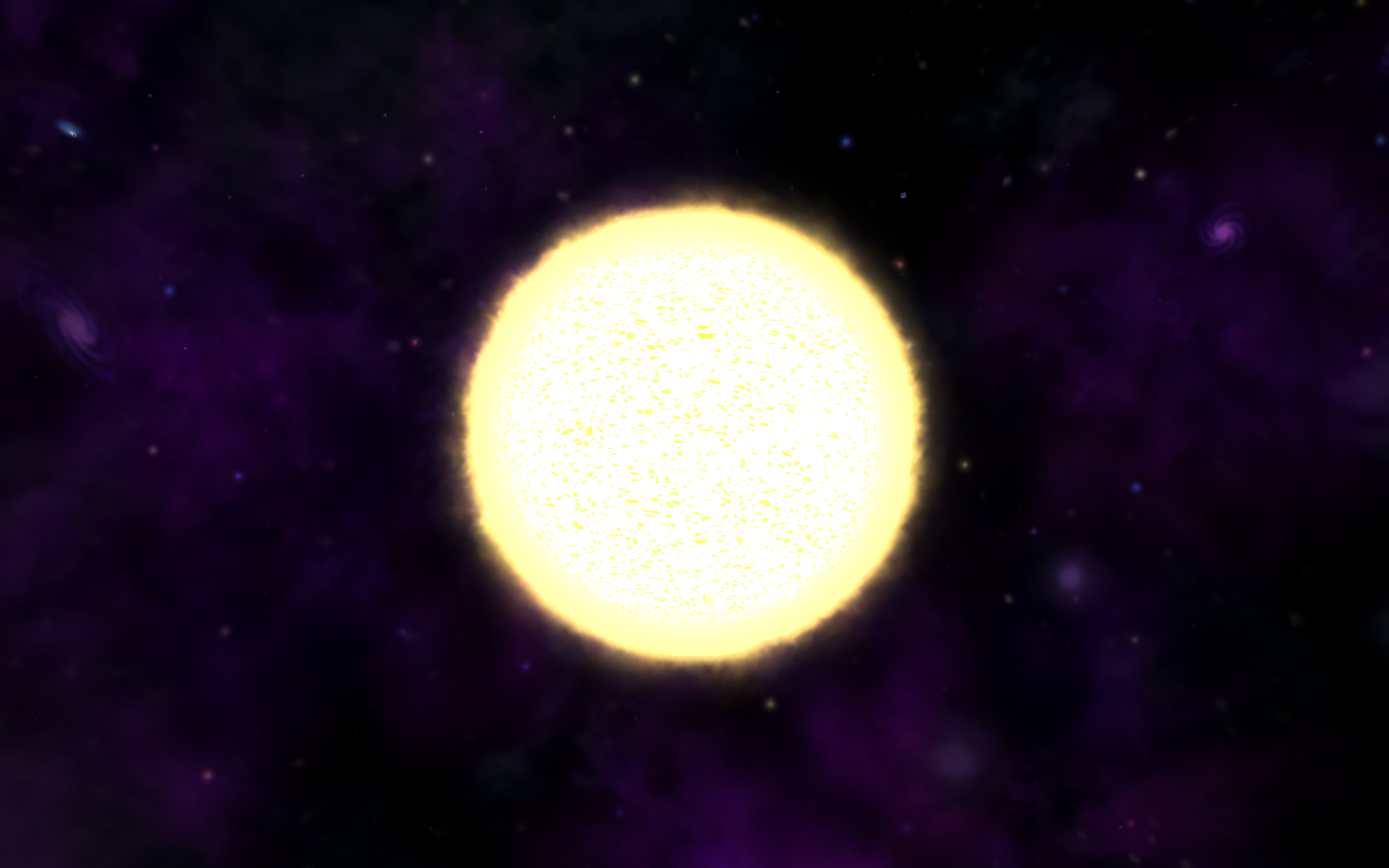yellow white dwarf star