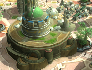 A city hall in the .