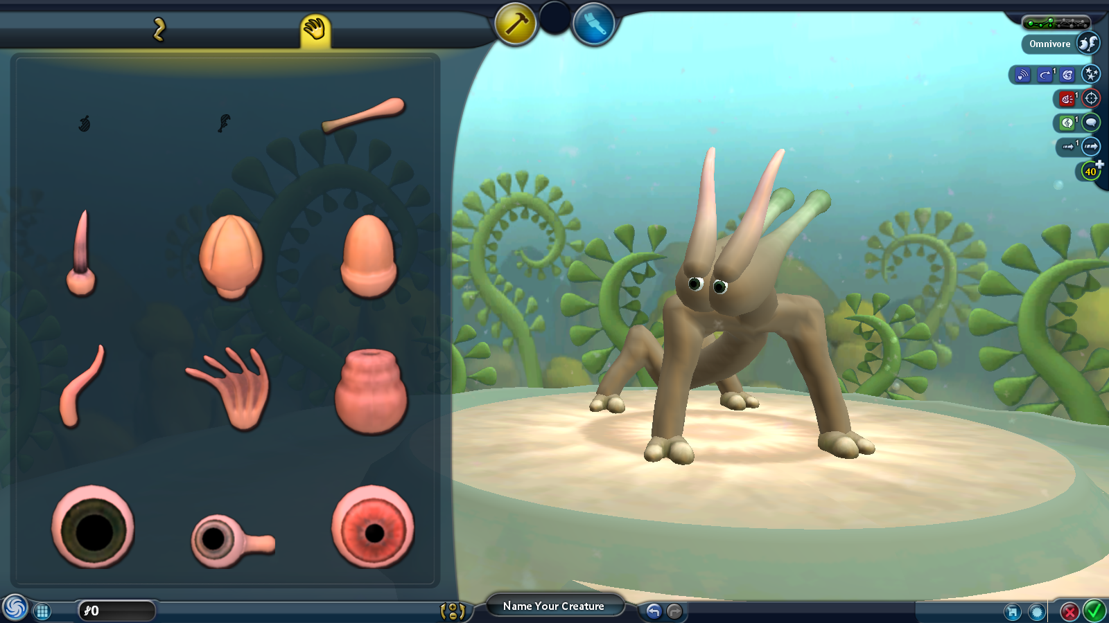 cool spore creatures