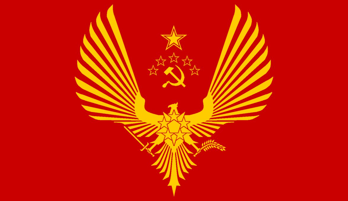 Римская Империя флаг коммунисты