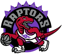 90s NBA Toronto Raptors Logo 7 ラプターズ