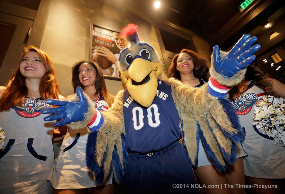 pelicans mascot kids