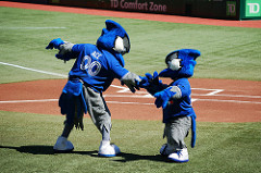 Toronto Blue Jays Mascots 