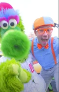 Phillie Phanatic Blippi.png (180 KB) Phillie Phanatic and Blippi