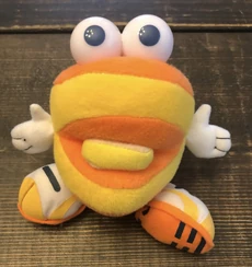 Image of a Monty plush toy.