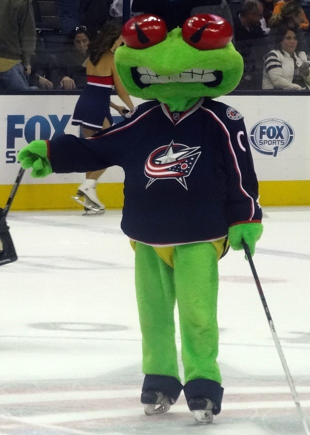 Stinger Columbus Blue Jackets Sportsmascots Wikia Fandom