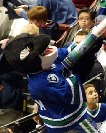 Fin The Whale Vancouver Canucks Sportsmascots Wikia Fandom