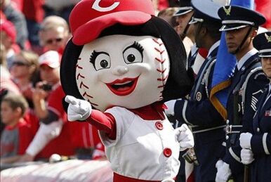 Mr. Red - Cincinnati Reds – mlbmascot